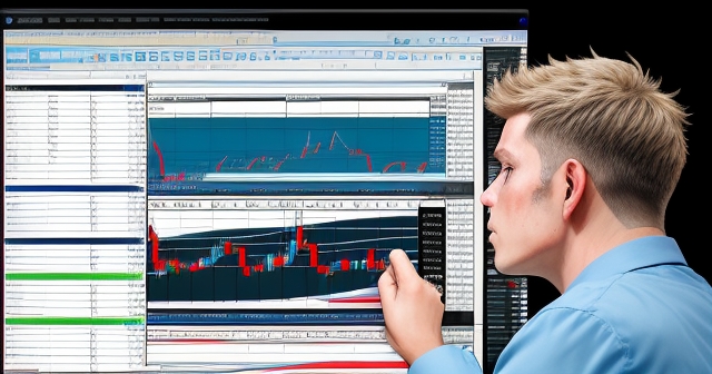 trader managing position in the market