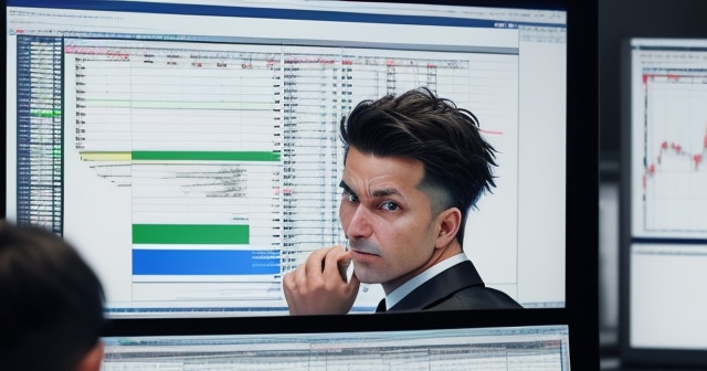 dynamic forex market scene