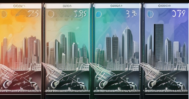 กราฟแสดงความผันผวนของ USDX