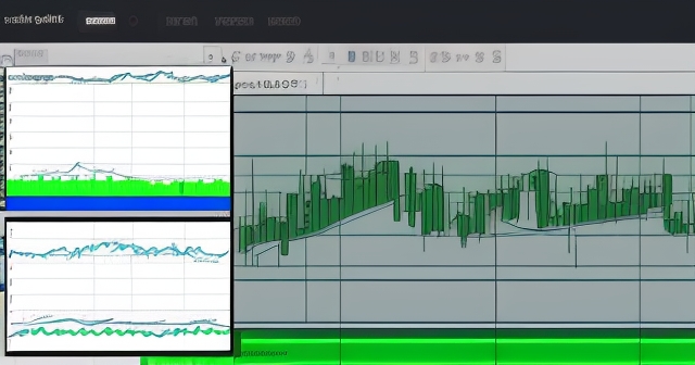 นักลงทุนที่มีความสุขกำลังวิเคราะห์กราฟหุ้นและใช้คำสั่ง Trailing Stop