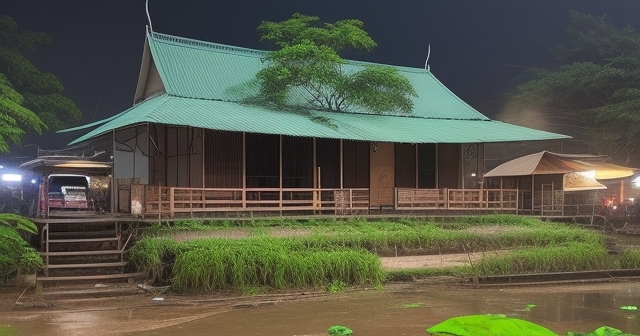 ผู้ผลิตน้ำมันทำงานในแท่นขุด