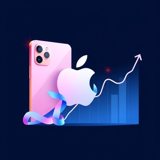 ภาพวาดผลิตภัณฑ์ Apple แสดงถึงนวัตกรรม