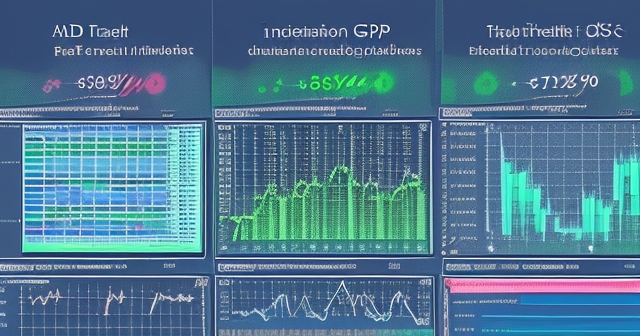 แสดงข้อมูลดัชนีผู้จัดการฝ่ายจัดซื้อของสหรัฐอเมริกา