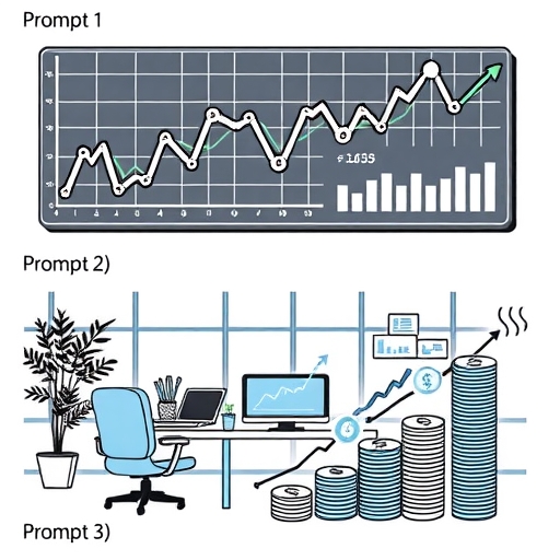 การวิเคราะห์ข่าวเศรษฐกิจในสำนักงานสมัยใหม่