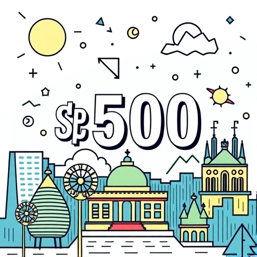 ภาพแสดงการเติบโตทางการเงินด้วย S&P 500