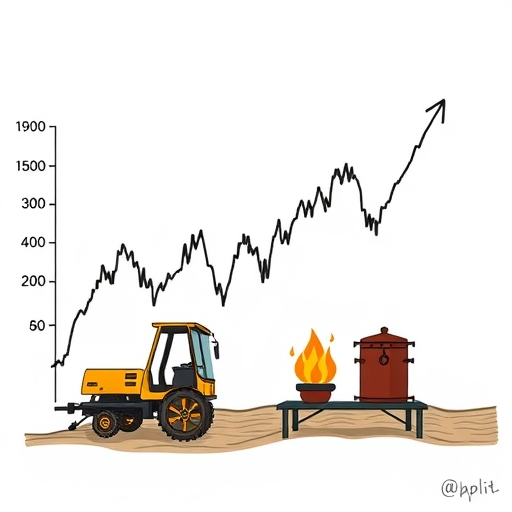 ภาพแสดงราคาน้ำมัน WTI และ Brent