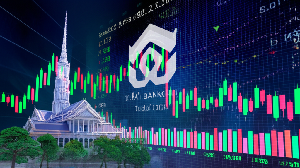 illustration of forex trading with Thai banks