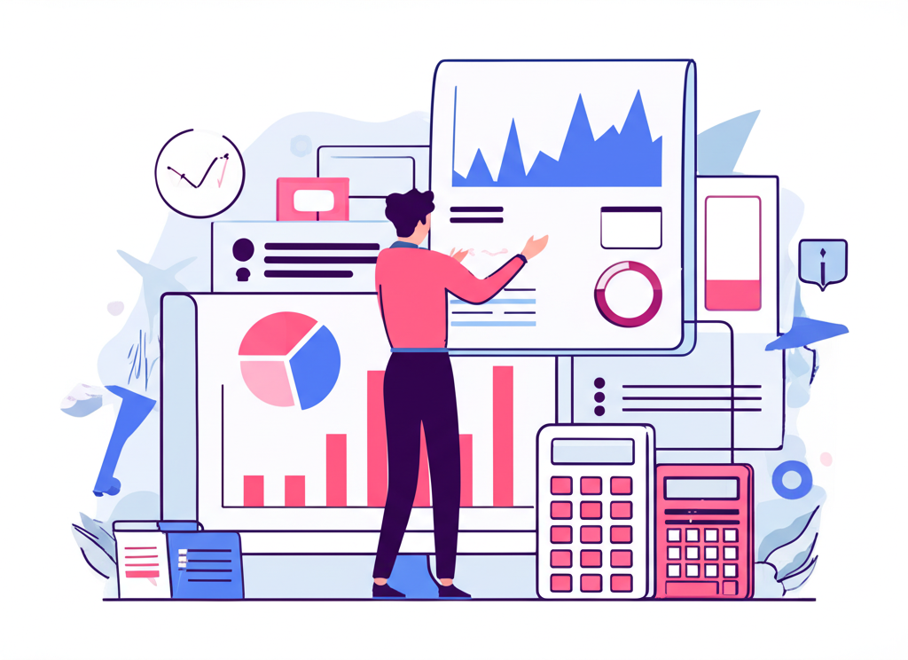 illustration of investor analysis