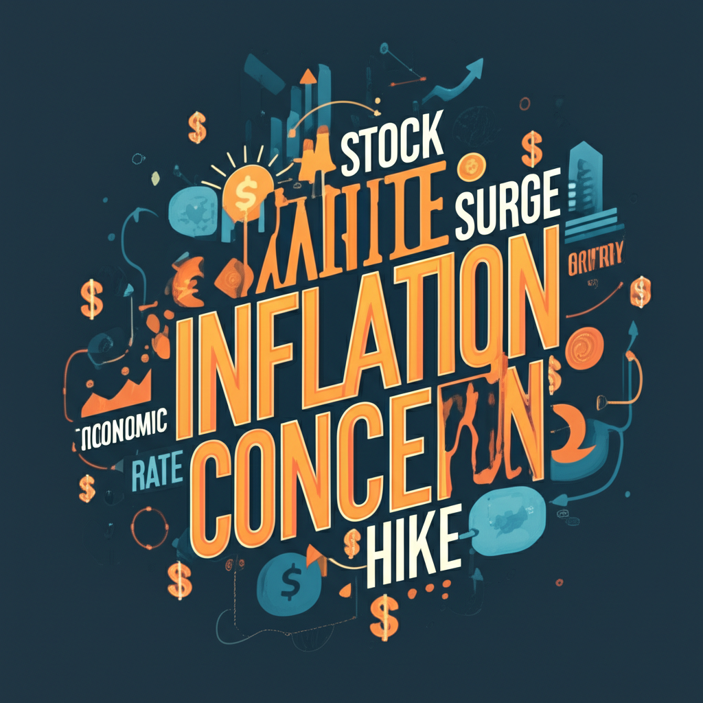 illustration of financial news highlights