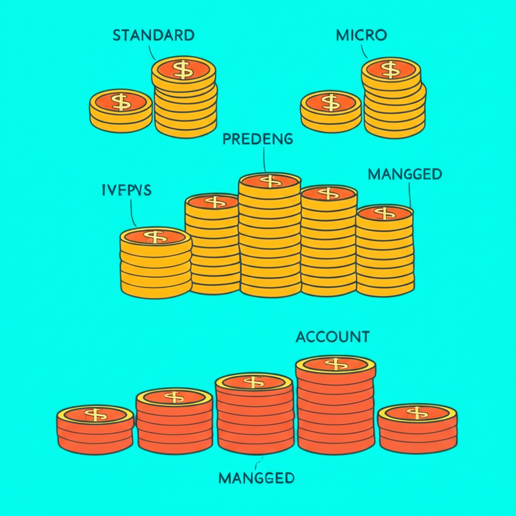 illustration of forex trading accounts