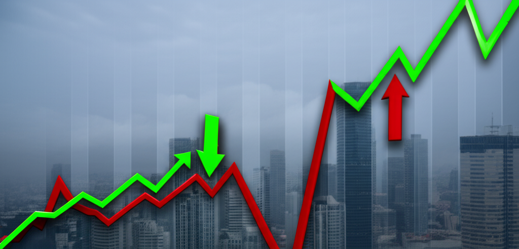 illustration of Dow Jones index impact