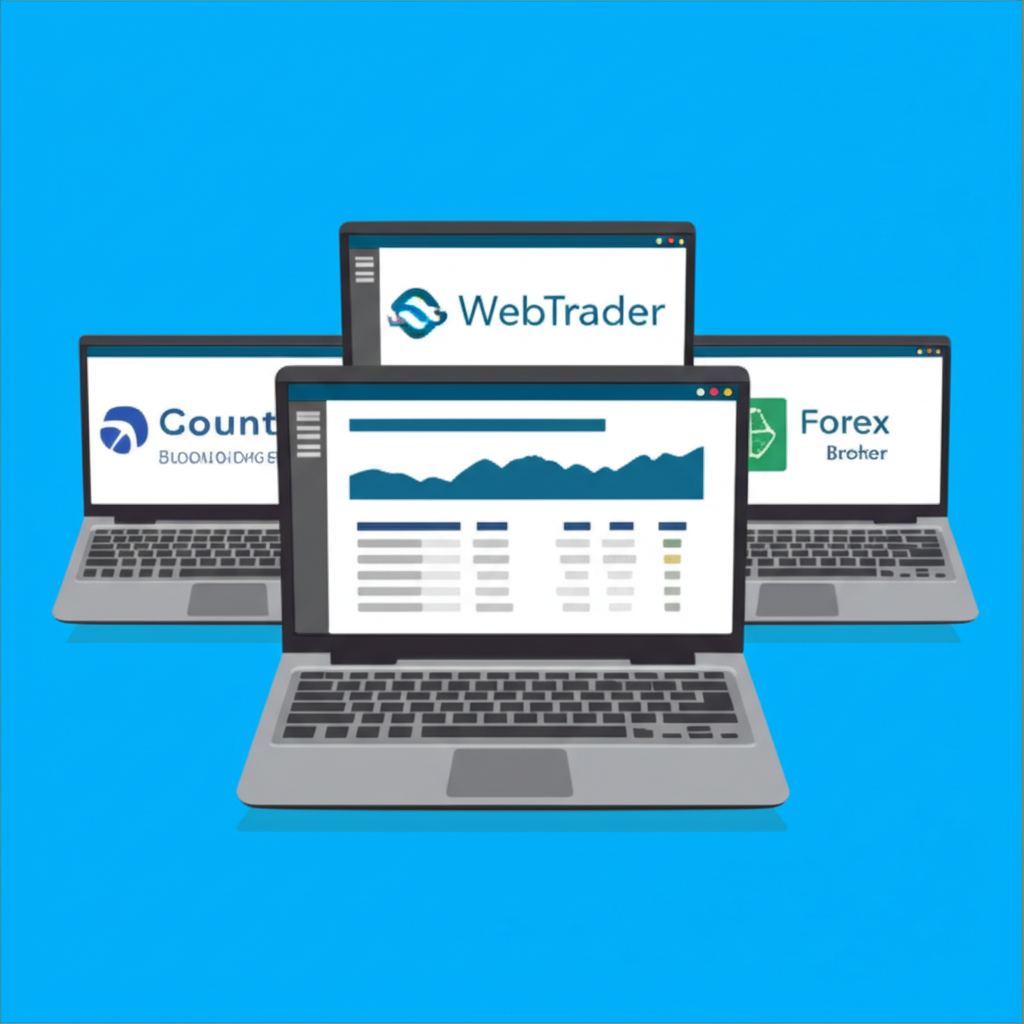 ภาพประกอบโบรกเกอร์ฟอเร็กซ์ที่มีฟีเจอร์ WebTrader