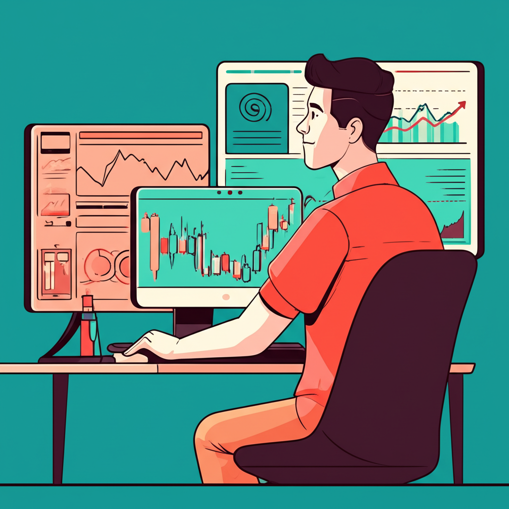 ภาพประกอบคนเทรด Forex สำเร็จด้วยกลยุทธ์ชัดเจน การจัดการเงินทุน และจิตวิทยาที่แข็งแกร่ง