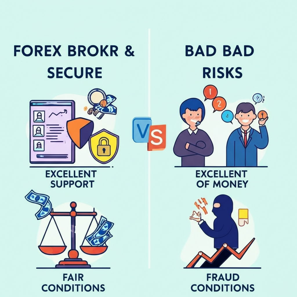Benefits of a reliable Forex broker versus risks of unreliable ones