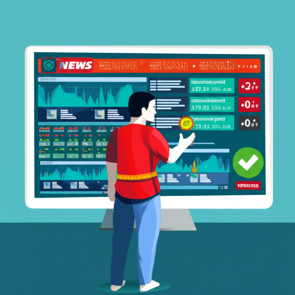 Thai trader analyzing Forex news on screen