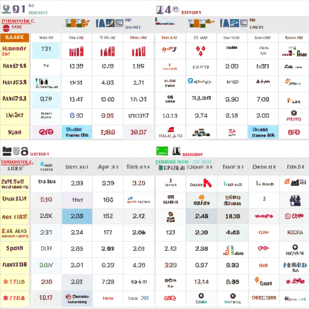 ภาพประกอบปฏิทินเศรษฐกิจละเอียดแสดงเหตุการณ์ข่าวและตัวชี้วัดเศรษฐกิจทั่วโลก