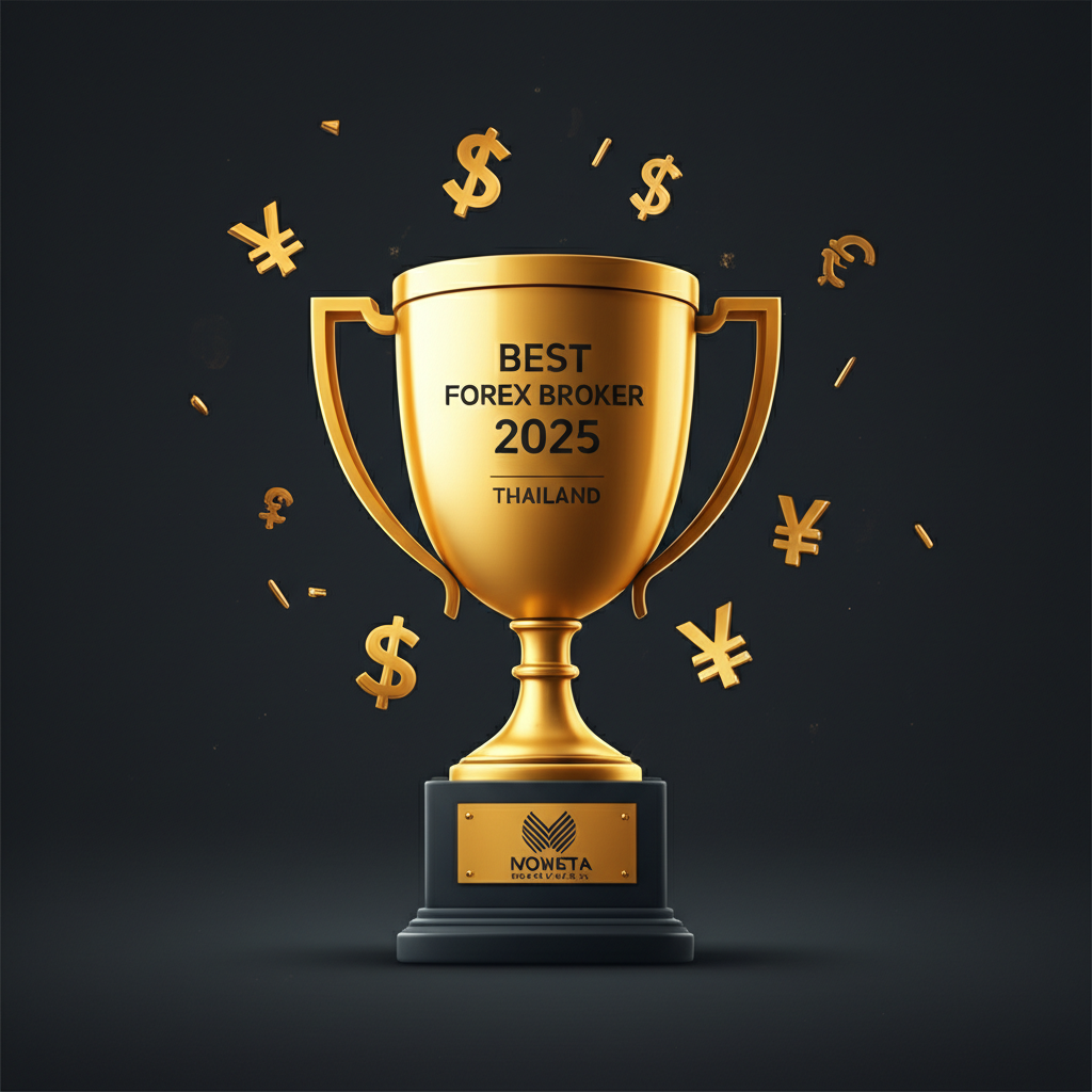 Moneta Markets logo with Best Forex Broker 2025 Thailand award