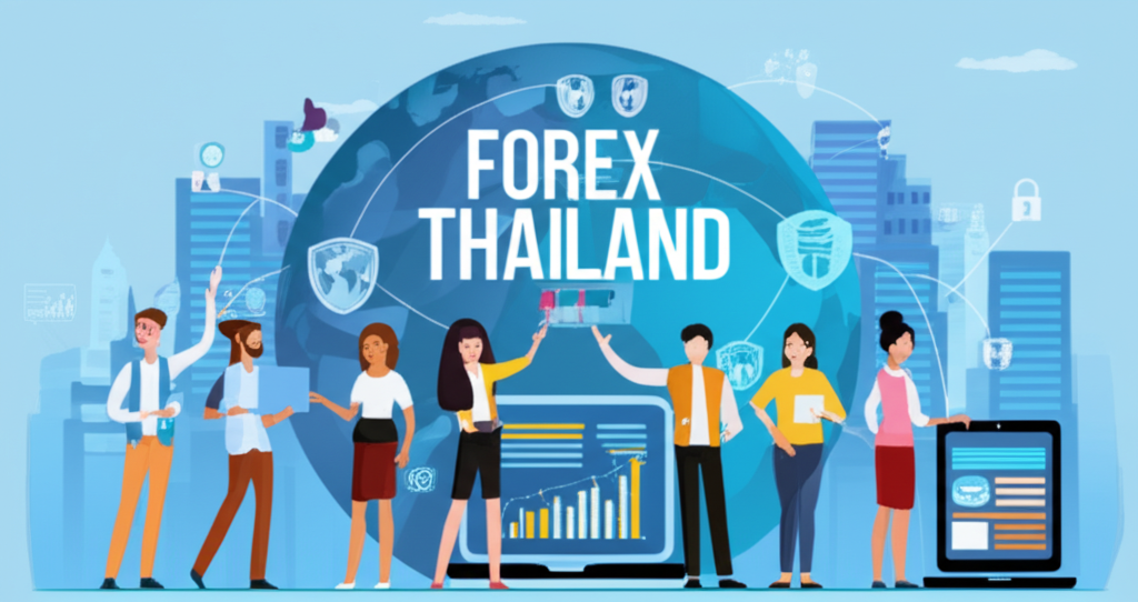Growing popularity of Forex in Thailand with diverse traders accessing global markets securely
