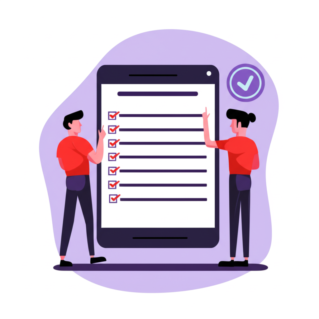 person inspecting forex data tablet checklist data integrity accuracy timestamp precision avoiding gaps