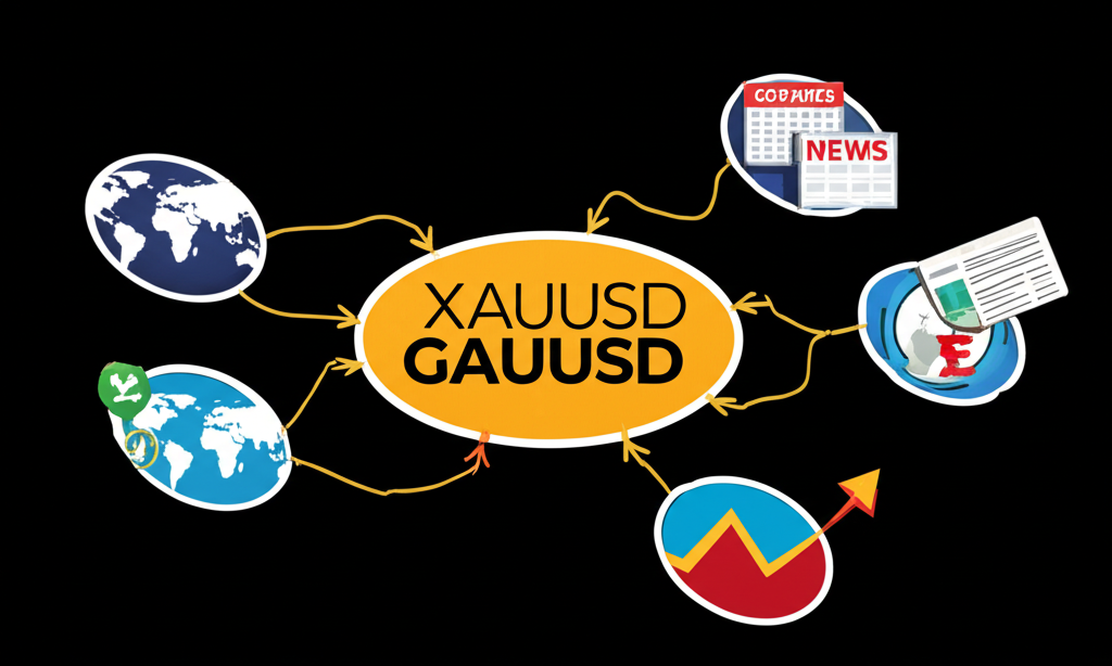 ภาพประกอบปัจจัยหลักที่ขับเคลื่อนราคา XAUUSD มุมมองเศรษฐกิจโลกและเหตุการณ์สำคัญที่นักลงทุนควรติดตามอย่างใกล้ชิด