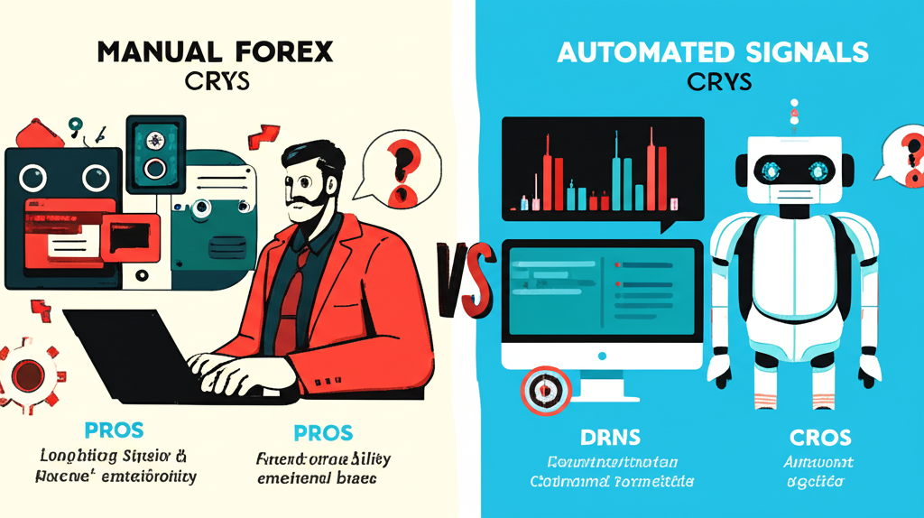 Comparison of manual and automated forex signals with pros and cons