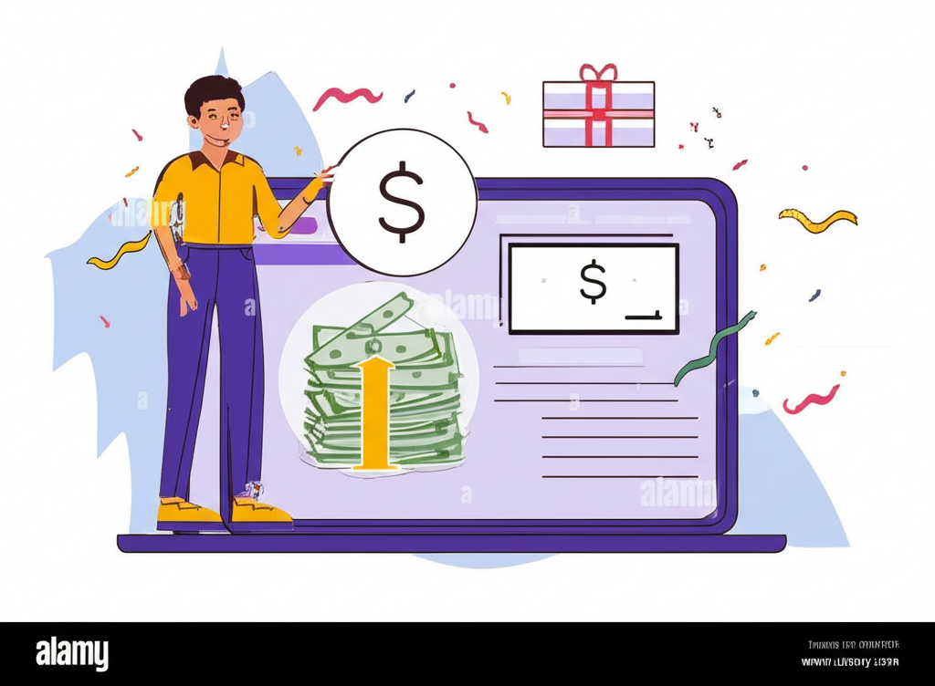 ภาพประกอบนักเทรดชาวไทยยิ้มรับโบนัส Forex 30 ดอลลาร์แบบไม่ต้องฝากเงินบนหน้าจอแล็ปท็อป