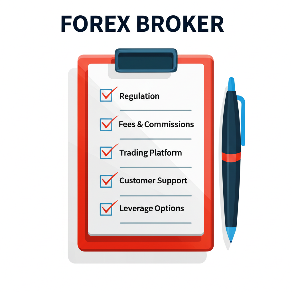 Checklist for selecting forex broker