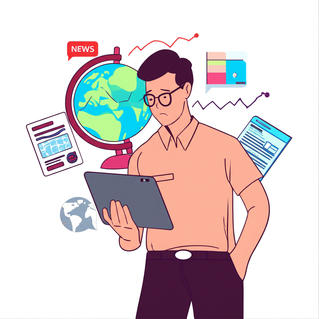 ภาพนักลงทุนไทยกำลังไตร่ตรองโอกาสและความเสี่ยงในการเทรดฟอเรตพร้อมเอกสารกฎหมายและโลกในพื้นหลัง