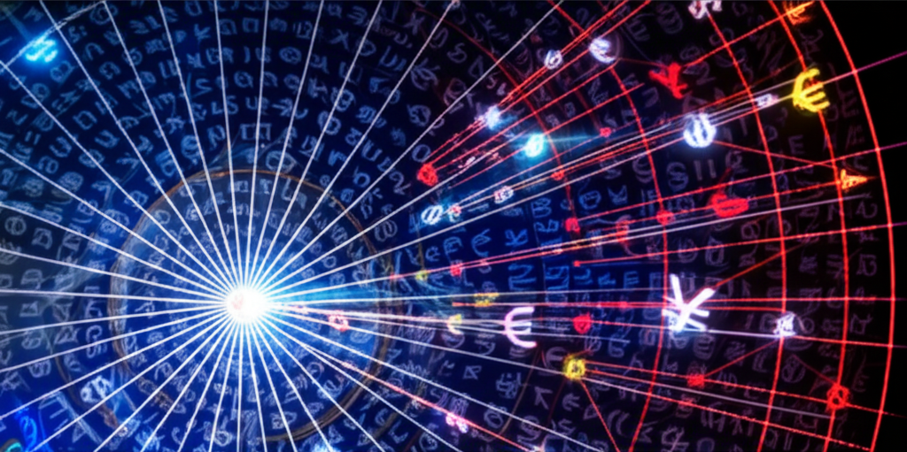 ภาพประกอบตลาดการเงินโลกสกุลเงินแลกเปลี่ยนขนาดใหญ่