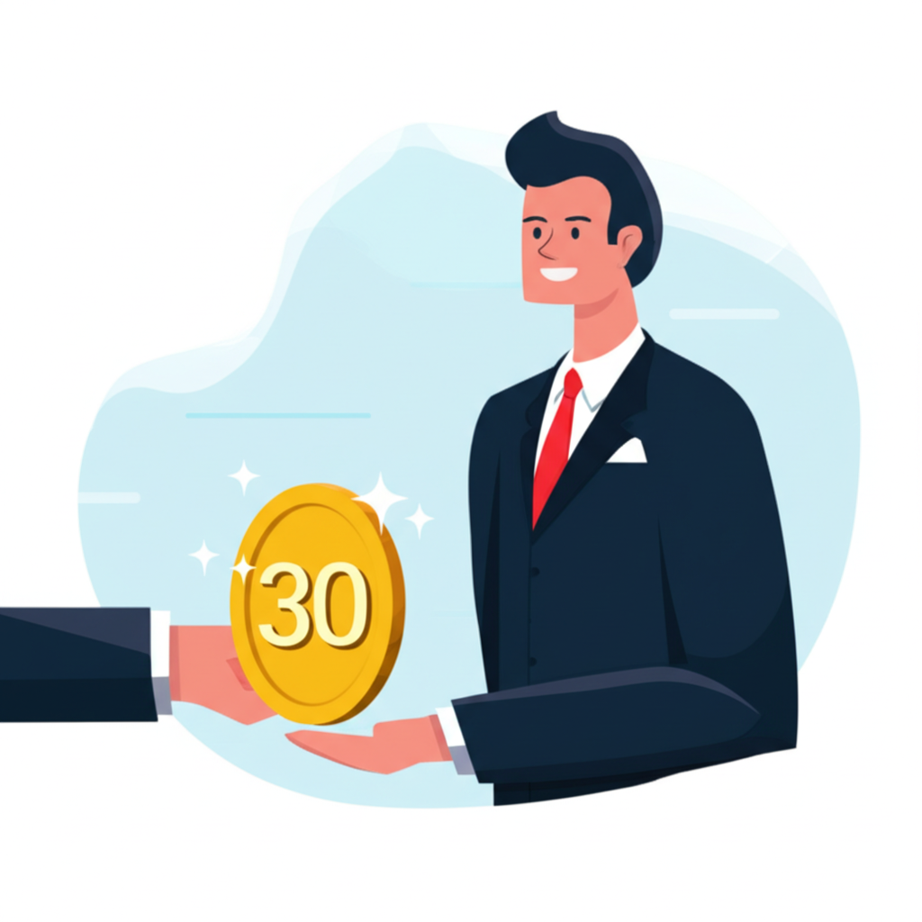 ภาพประกอบโบรกเกอร์เสนอโบนัส 30 ดอลลาร์ที่ส่องประกายให้กับนักเทรดใหม่บนแพลตฟอร์มที่น่าเชื่อถือ