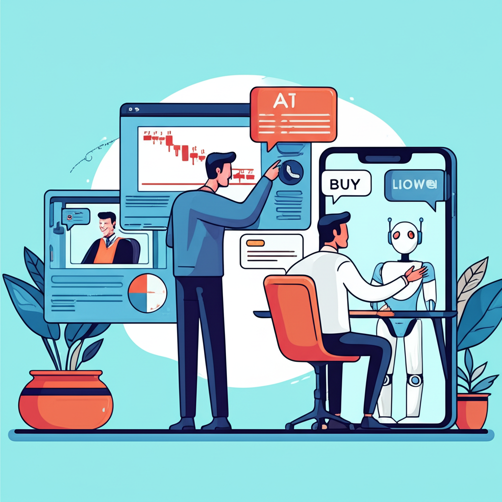 Various sources of forex signals including human analysts, AI, and mobile apps